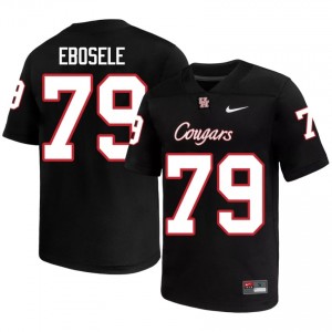 Alvin Ebosele #79 Black Houston Cougars University Football Jersey | Men's Premium Team Edition 39760392
