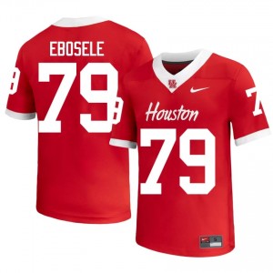 Alvin Ebosele #79 Red Houston Cougars NCAA Football Jersey | Men's Premium Team Edition 63080672