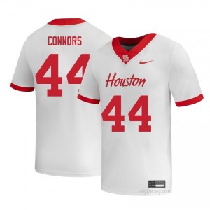 Dean Connors #44 White Houston Cougars High School Football Jersey | Men's Premium Team Edition 59399344