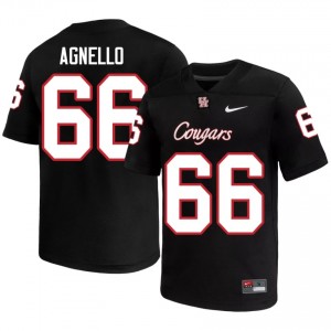 McKenzie Agnello #66 Black Houston Cougars Player Football Jersey | Men's Premium Team Edition 92311180