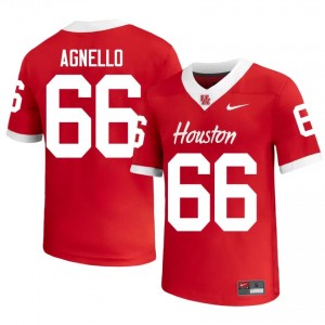 McKenzie Agnello #66 Red Houston Cougars University Football Jersey | Men's Premium Team Edition 65804678
