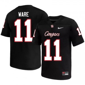 Andre Ware #11 Black Houston Cougars High School Football Jersey | Men's Premium Team Edition 15181200