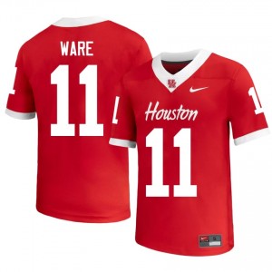 Andre Ware #11 Red Houston Cougars College Football Jersey | Men's Premium Team Edition 34217822