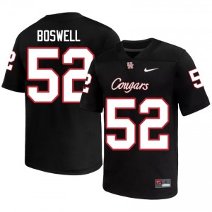 Anthony Boswell #52 Black Houston Cougars Player Football Jersey | Men's Premium Team Edition 40398729