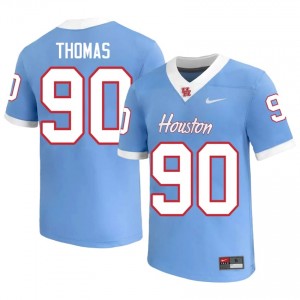 Houston Coogs De'Marion Thomas #90 Blue Men's Player Football Jersey | Premium Stitched Edition 71265018