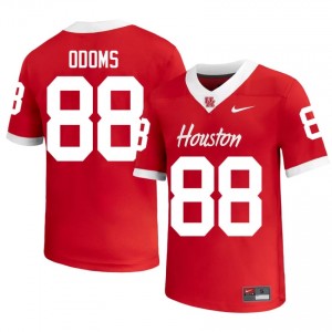 Riley Odoms #88 Red Houston Cougars University Football Jersey | Men's Premium Team Edition 48244907