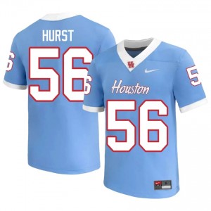 Houston Coogs Shadre Hurst #56 Blue Men's High School Football Jersey | Premium Stitched Edition 52647636