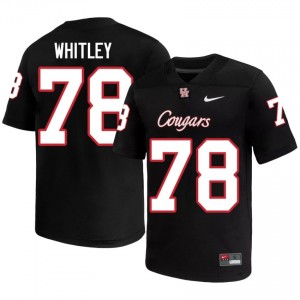 Wilson Whitley #78 Black Houston Cougars University Football Jersey | Men's Premium Team Edition 73434233