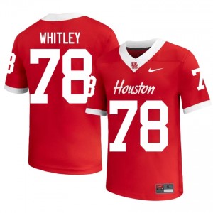 Wilson Whitley #78 Red Houston Cougars NCAA Football Jersey | Men's Premium Team Edition 74919366