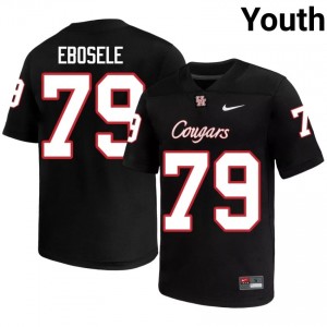 Houston Coogs Alvin Ebosele #79 Black Youth Player Football Jersey | Premium Stitched Edition 99124820